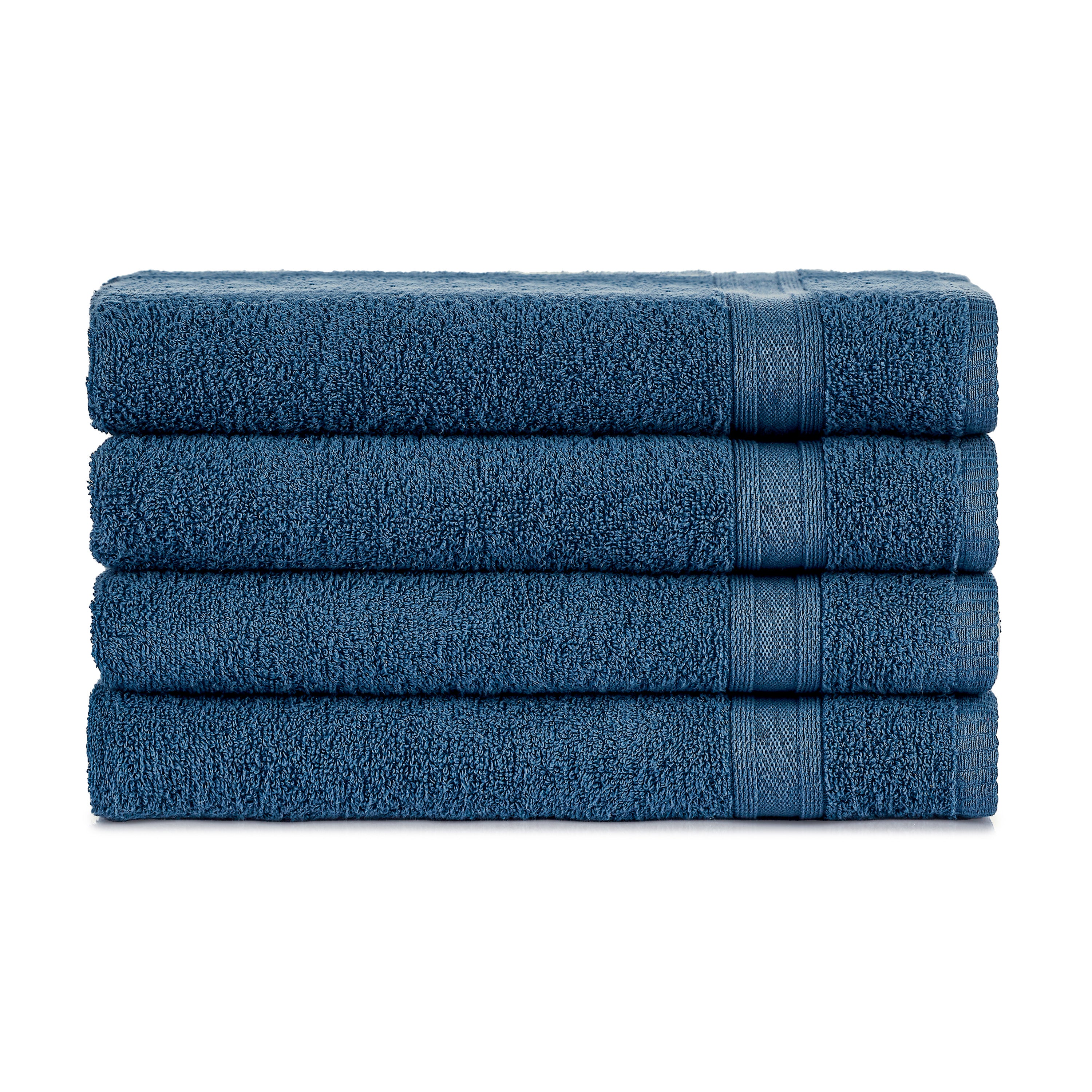 Petrol blue towels sale